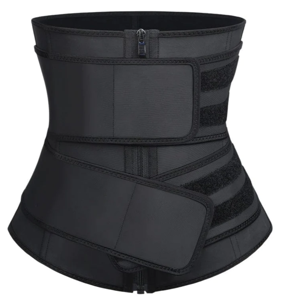 "What Waist?" Latex Waist Slimmer & Trainer