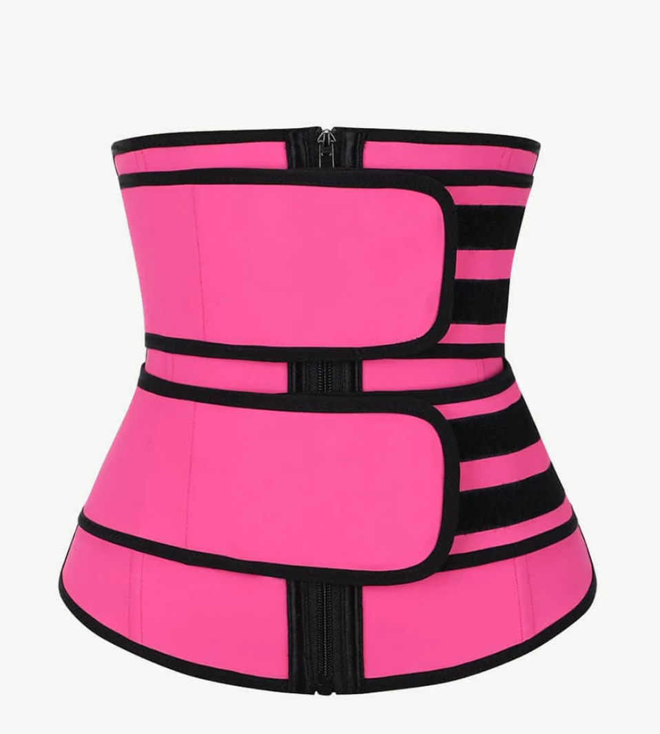 "What Waist?" Latex Waist Slimmer & Trainer