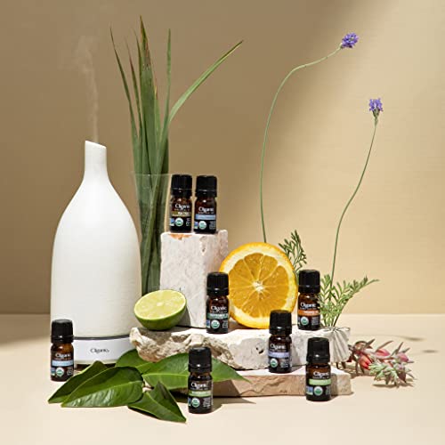 Essential Oils Set - 100% Pure Natural - Peppermint, Lavender, Eucalyptus, Lemongrass & Orange